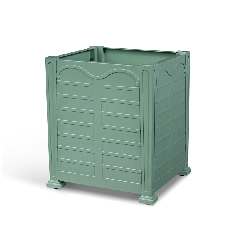 Bay Lake Garden Small Planter, Palm Island Green