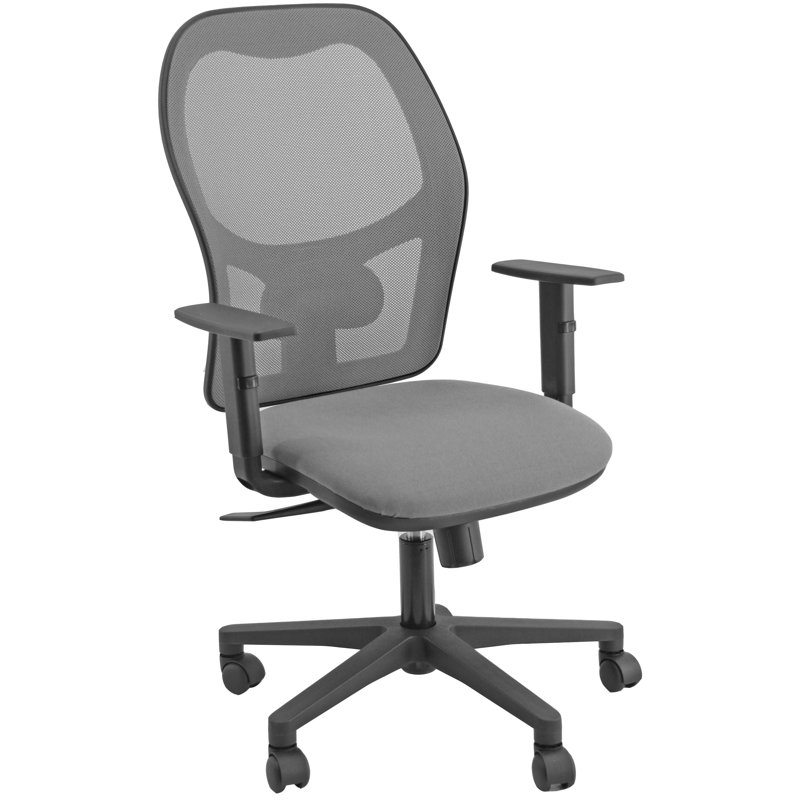 Cosetta Acrylic Office Chair, Grey
