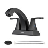 Centerset 2-Handle Bathroom Faucet with Drain Assembly