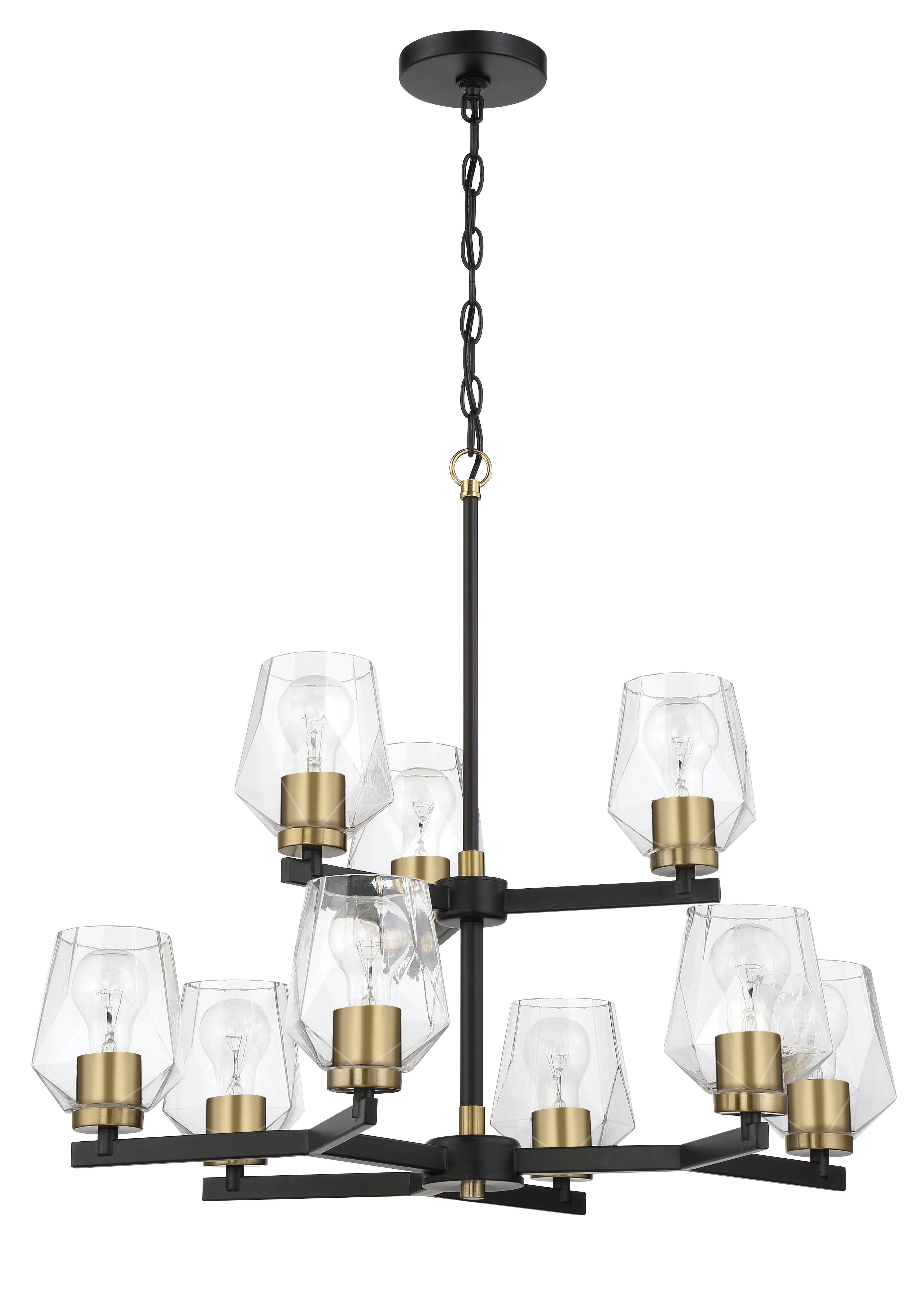 Longshore Tides Aneea 9 - Light Chandelier Tiered Chandelier | Wayfair