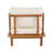 Acacia Wood Patio Lounge Chair with Cushions