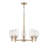 5 - Light Steel Dimmable Chandelier-1795893255