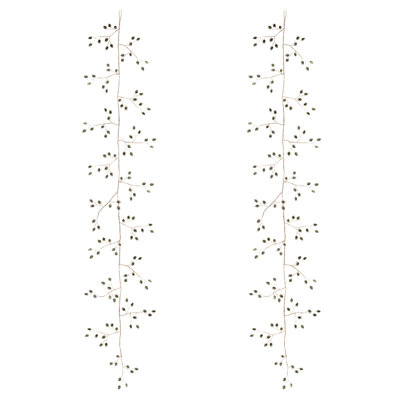 Guirlande Jewel Bead Leaf (lot de 2)