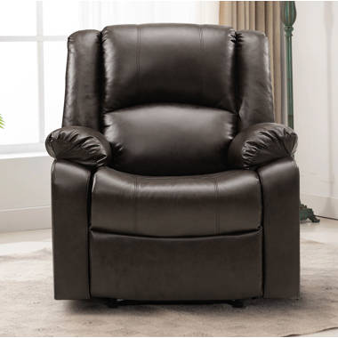 Red Barrel Studio® Alani Vegan Leather Recliner