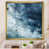 Impression dorée sur toile encadrée