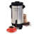 West Bend 42-Cup Polished Aluminum Urn Coffee Percolator