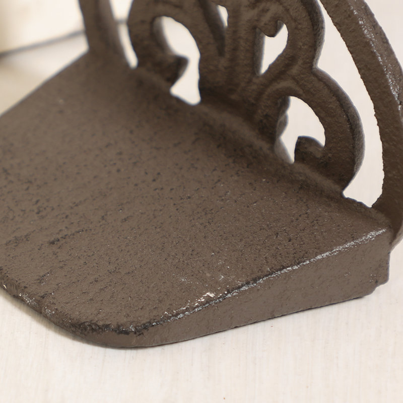 Clough Iron Wedge Floor Stop