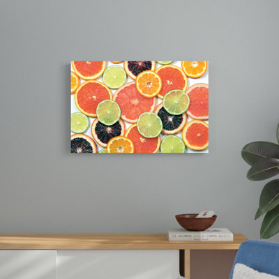 «Sunny Citrus IV» par Felicity Bradley - reproduction de photo sur toile tendue
