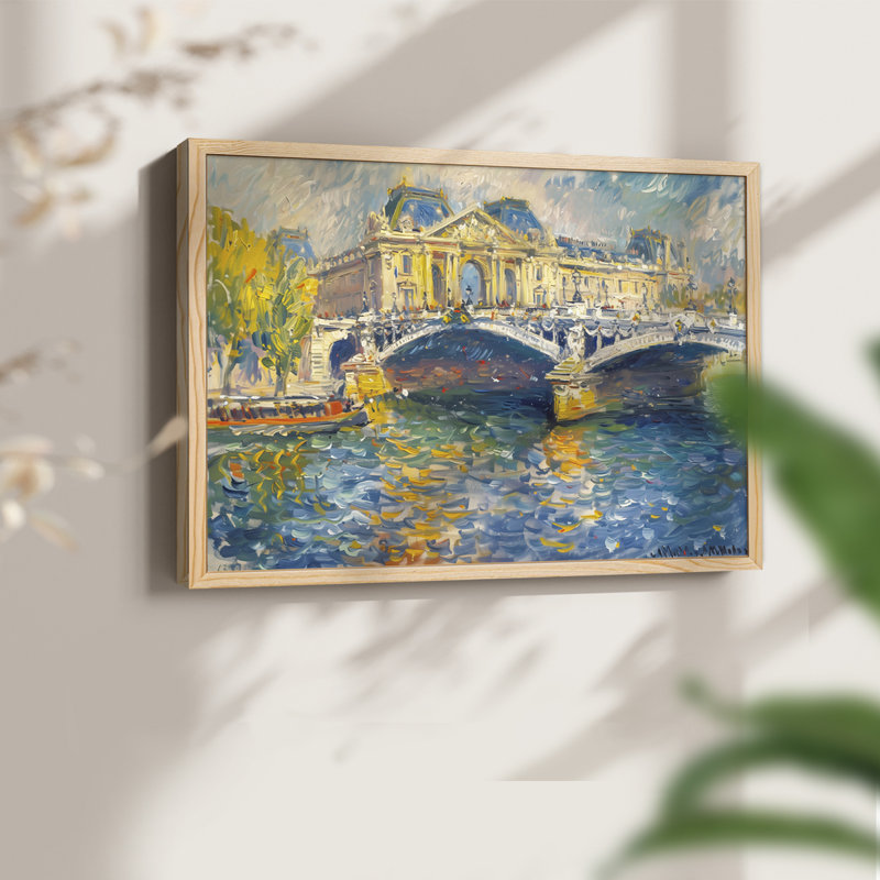 Landscape Series-CXVIII -Framed Print - Restickable
