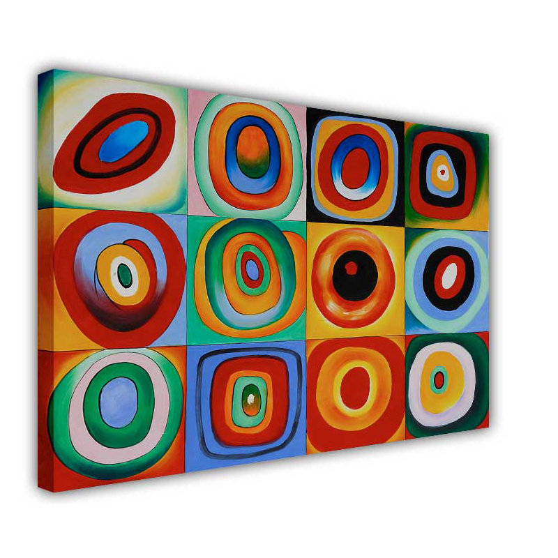 Wassily Kandinsky - Painting, 31cm H x 46cm W x 4cm D