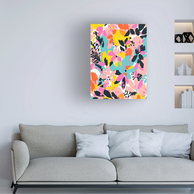 Bolog Treechild Summer Flowers Canvas Art