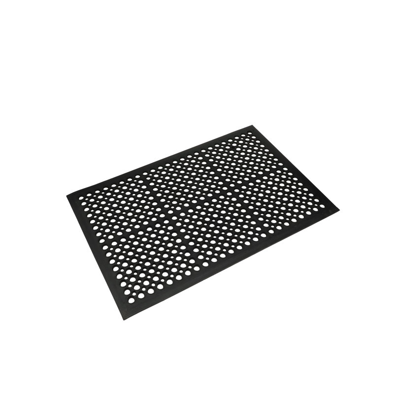 Rummond Non-Slip Geometric Outdoor Doormat, Rectangle 2' x 3'