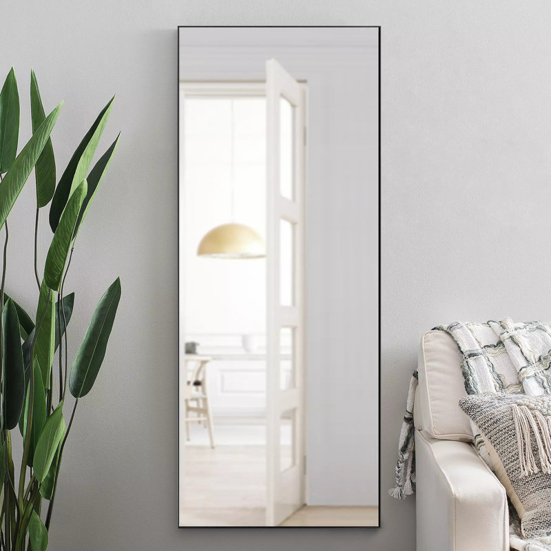 Miroir de salle de bain mural Talma, H 71 po x l 24 po, Noir