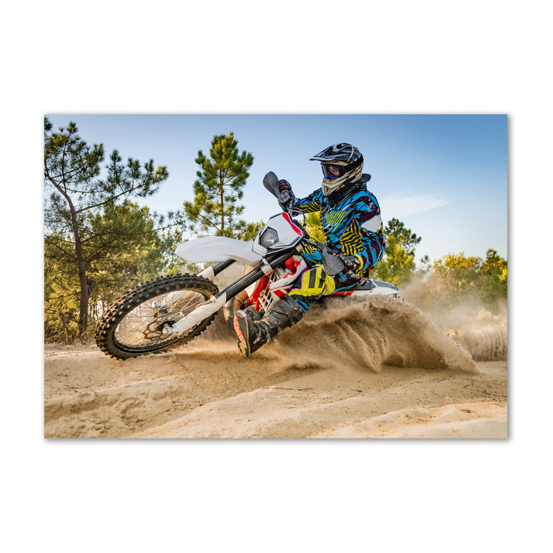 Motocross - Wrapped Canvas Print