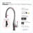 Houzer Vision Pull Down Kitchen Faucet