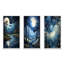 «Sky Celestial Canopy Pastoral», 3 pièces sur toile-294330343-294330340