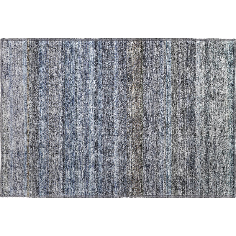 Premium Machine Washable Melvin AMF1167 Stripes Rug, Rectangle 1'8" x 2'6"