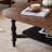 Color-blocking retro design coffee table