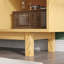 Buffet en bois 63 "63", crédence moderne avec barrière coulissante en bois