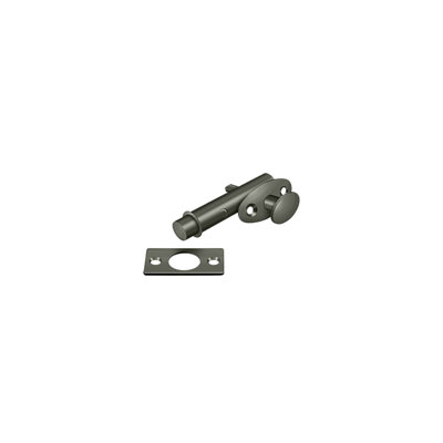 Boulon à mortaise Deltana MB175U15A Finition nickel antique