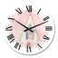 Kids Boho Wigwam en rose - Horloge murale pour enfants-822086601