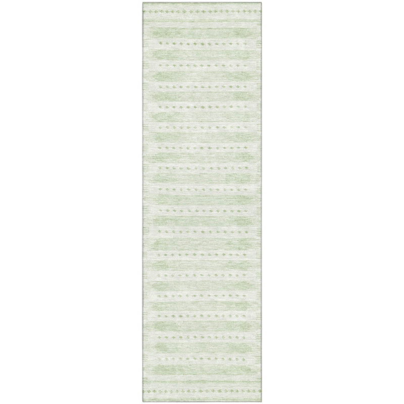 Premium Machine Washable Ashlynn Border Rug, Runner 2'3" x 7'6"
