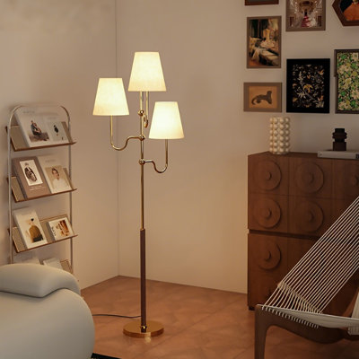 Lampe sur pied de luxe rétro