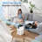 MOOKA  Air Purifiers for Home Large Room 1095 sq. ft. with H13 HEPA Filter, White