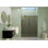 Equinox 56 - 60 in. x 78 in. Fully Frameless Gray Tinted Sliding Shower Door