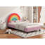 Lit plateforme tapissier Rainbow Design
