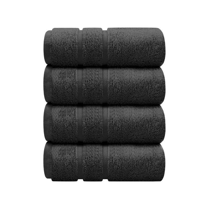 Cotton Hand Towel 50x100, Charcoal