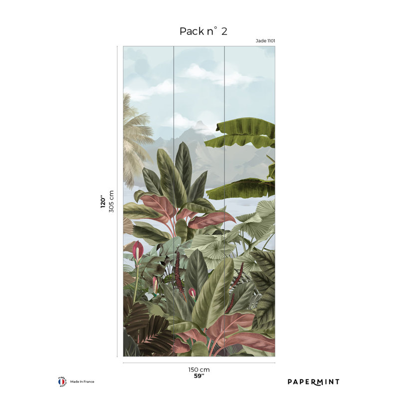 Exotic Pack 2 Arehart, Emballage de deux, Bleu
