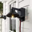 Luminaire de grange d'extérieur noir Alian