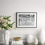 Vintage Black And White Tennis Game II Giclee Print