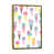 Toile avec cadre or