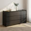 Commode double moderne avec tiroir noir-1424856488-1418559573