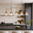 5 - Light 37.5'' W Linear Glam Kitchen Island Pendant