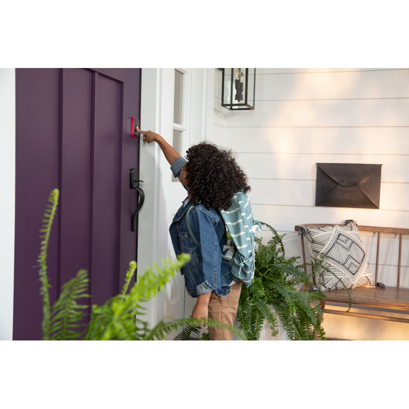 Yale Assure Lock 2 Viva Magenta Key-Free Touchscreen Deadbolt