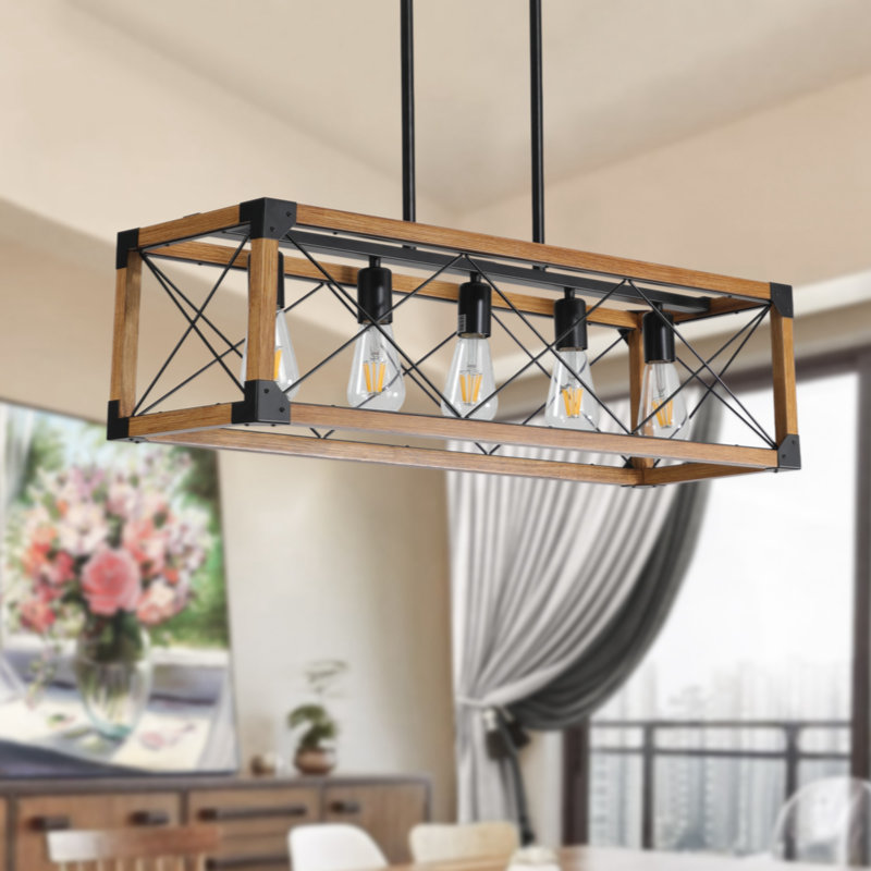 Lustre à 5 lumières Millikan
