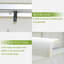 Table extensible de patio / salle à manger d'extérieur, table de patio / table d'extérieur en aluminium pour 6 à 8 personnes-114040585