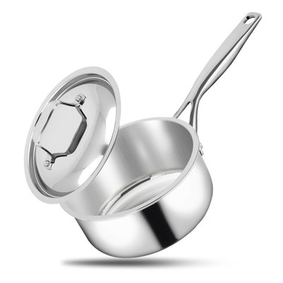 1.5 Quarts Stainless Steel Saucepan