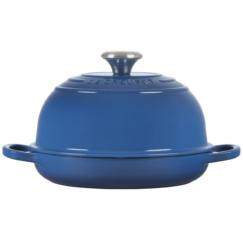 Le Creuset Signature Enameled Cast Iron 1.75 Qt. Bread Oven with Lid, Marseille
