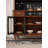 55-inch Solid Ash Wood Standard Pantry Cabinet