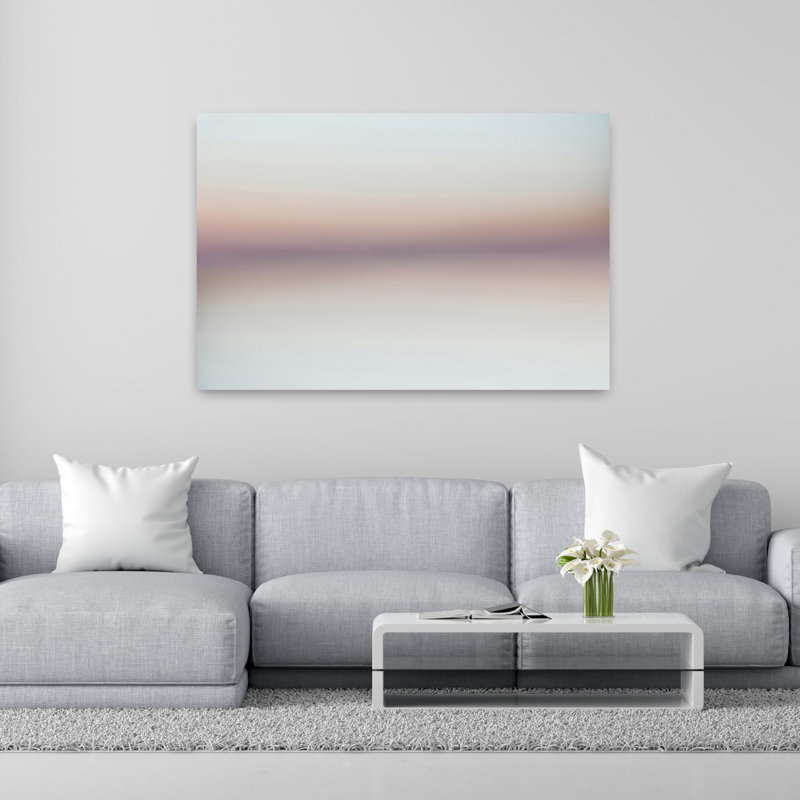 Art contemporain, paysage contemporain abstrait, art naturel, H 40 po x l 60 po