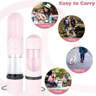 Portable Water Dispenser Light Weight Leak Proof Outdoor Walks Pet Dog Water  Bottle - China Dog Water Bottle and Drinking Feeder for Pets price