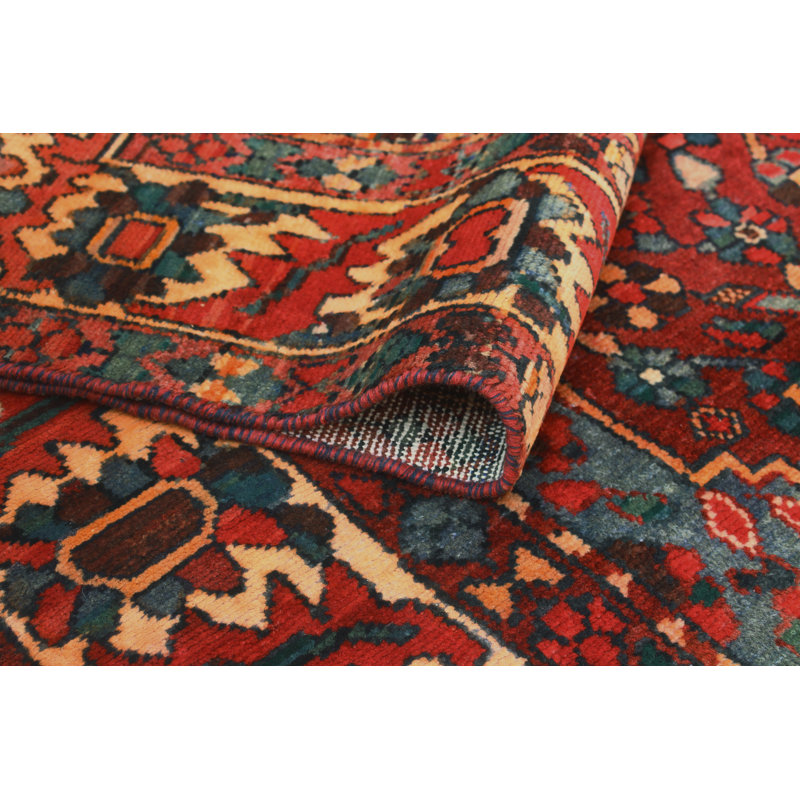 Khrystopher Distressed Keiko Rust Rug
