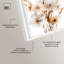 «Parchment Petals Shadowbox Print», art floral élégant par Art Remedy-115125549-115125553