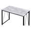 Bureau d'écriture rectangulaire avec base en métal-943335111-960397200