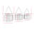 Myla 3-Piece Metal Wall Planter Set-951228292