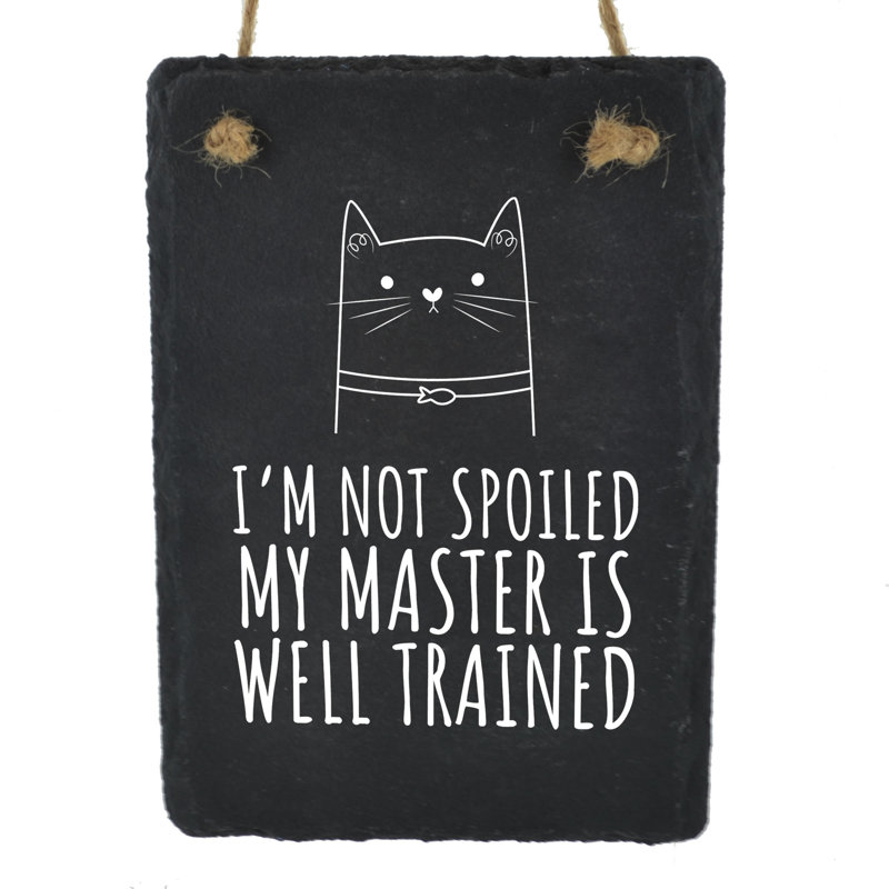 Hereford Trained Master Slate Plaque Wall Décor